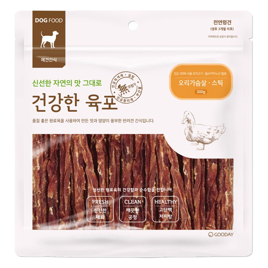 굿데이 건강한 육포 강아지 간식