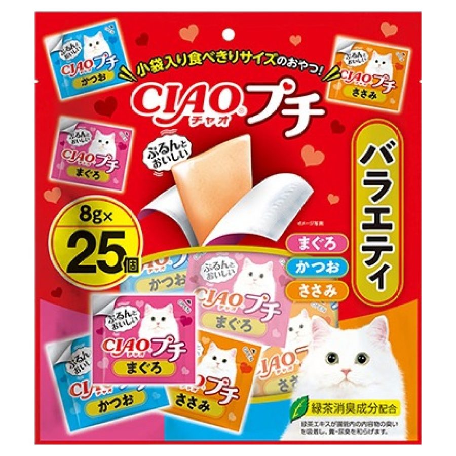 챠오츄르 고양이 CIAO 쁘띠 버라이어티 간식 25p