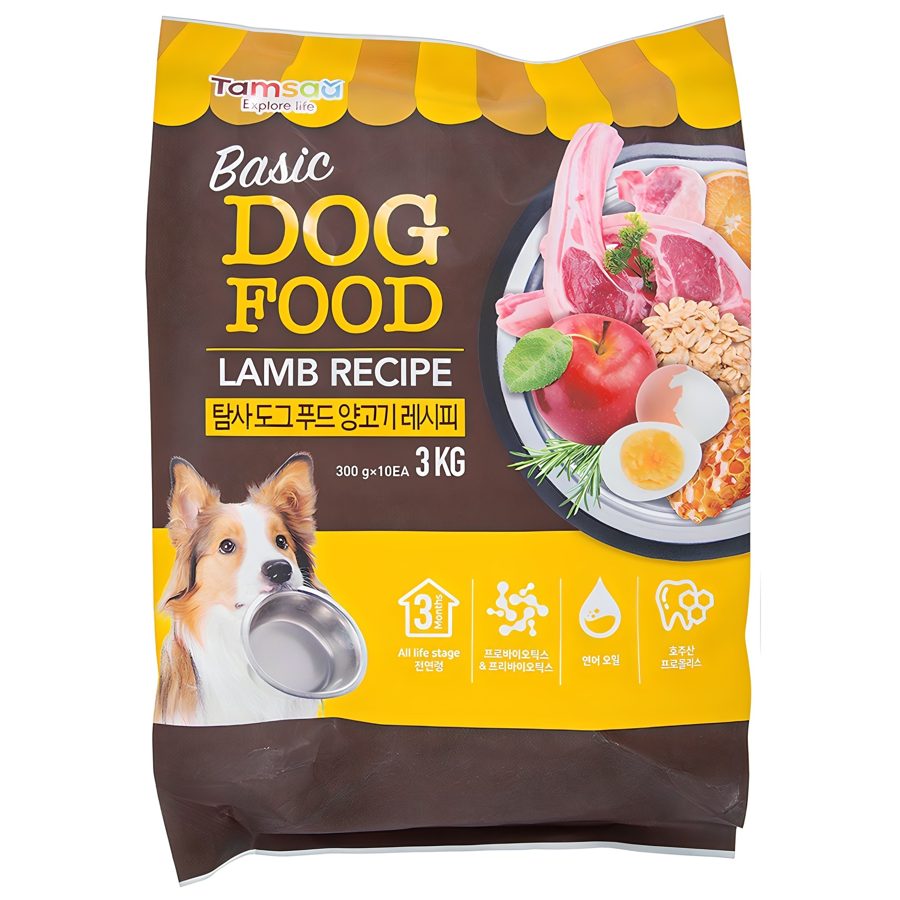 탐사 6free 강아지 사료 양고기 레시피