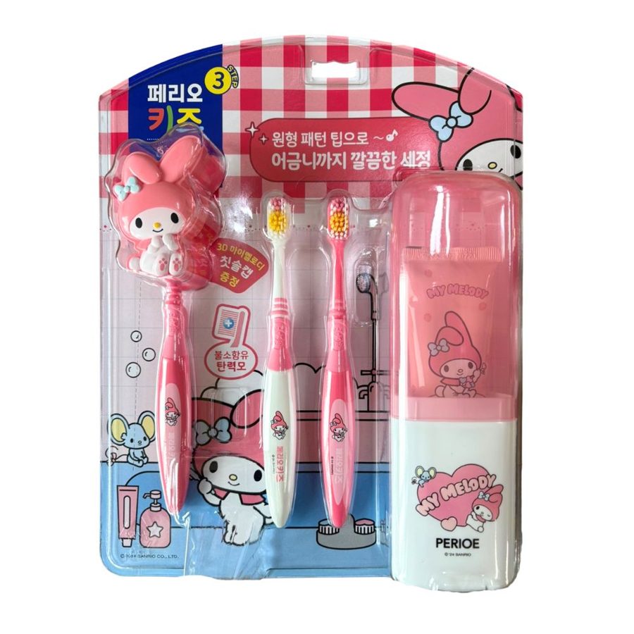 페리오 키즈 마이멜로디 6세 이상 양치세트