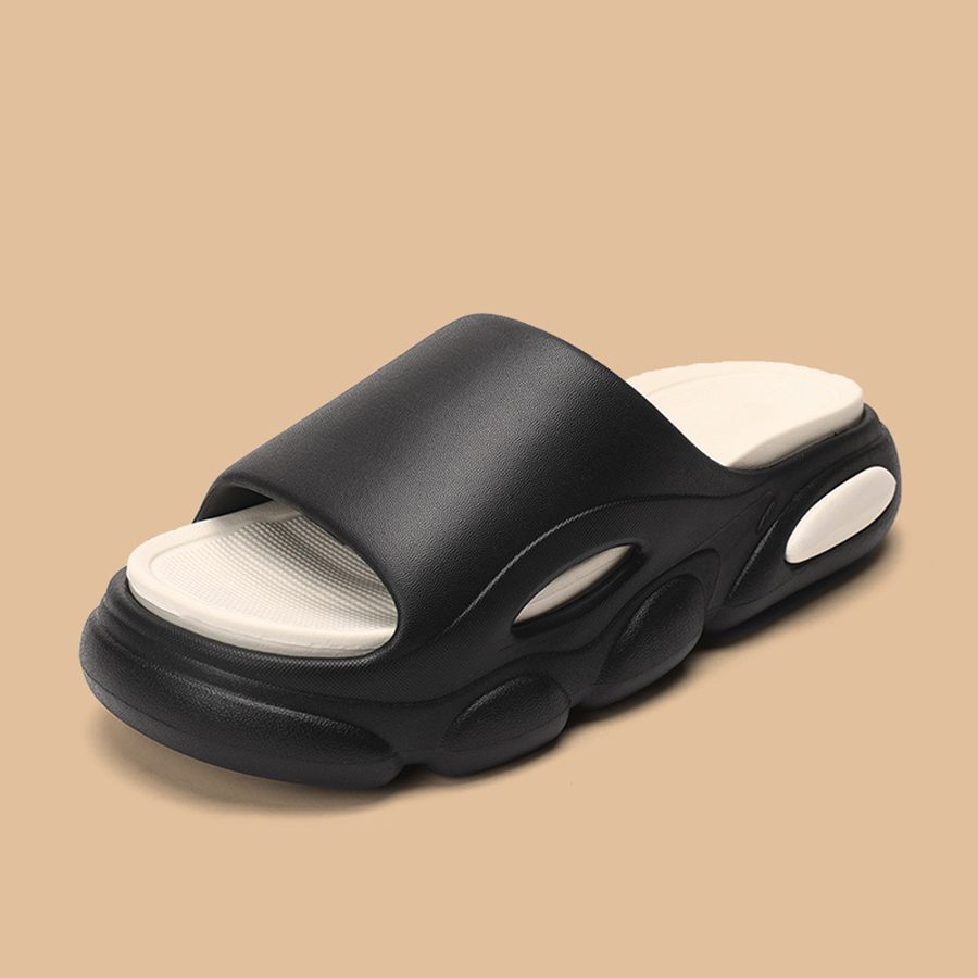 발캉스 남녀공용 무중력 아치 서포트 푹신 말랑 리커버리 쿠션 키높이 슬리퍼 SS2858