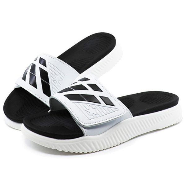 남녀공용 푹신한 이중쿠션 벨크로 슬리퍼 빅사이즈