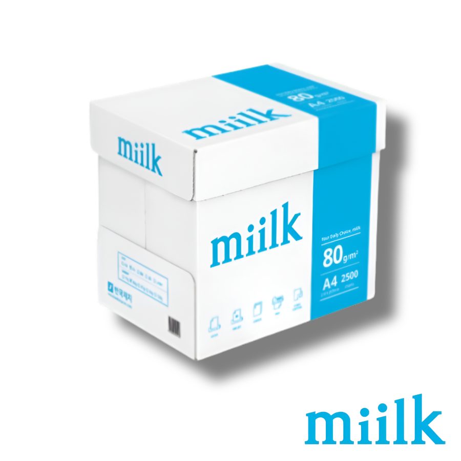 밀크 복사용지 80g