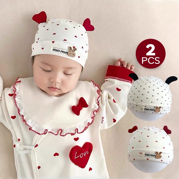 몽실이 쁘띠 베이비 모자 2PCS