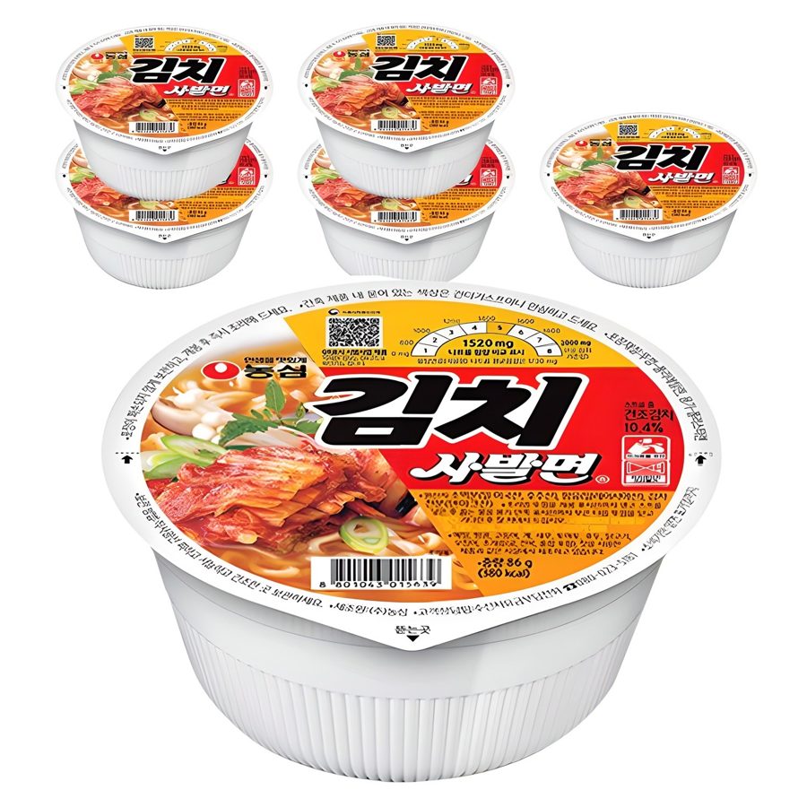 농심 김치 사발면 86g
